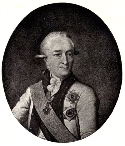 Portrét admirála Vasilije Čičagova 1726-1809, počátek 19. století. od Unbekannt