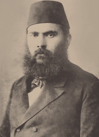 Portrét Ahmeda Mithata 1844-1912, konec 19. století. od Unbekannt