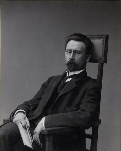 Portrét Alexey Alexandroviče Bakhrushina 1865-1929, 1900 od Unbekannt