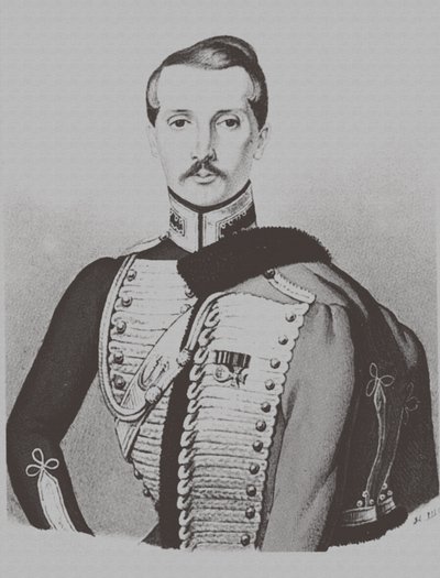 Portrét Alexeje Nikolajeviče Wulfa 1805-1881, 30. léta 19. století od Unbekannt