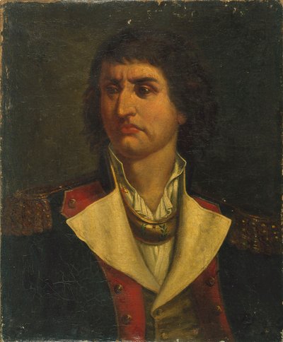 Portrét Antoine Joseph Santerre 1752-1809, 1793. od Unbekannt
