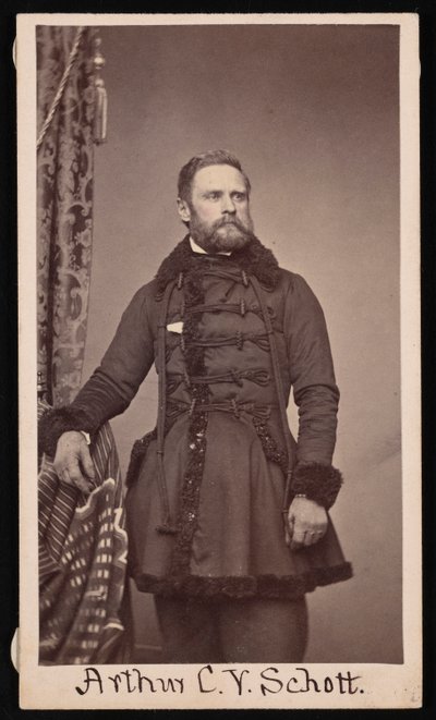 Portrét Arthura Carla Victora Schotta 1814-1875, před rokem 1875. od Unbekannt