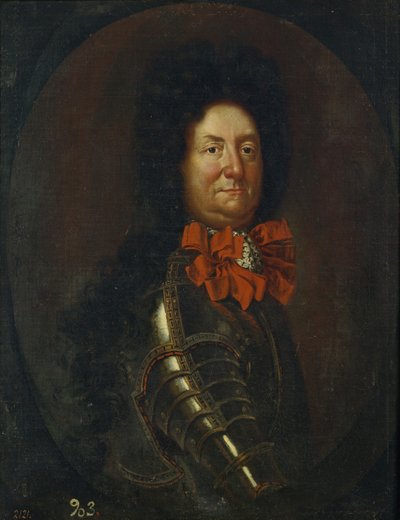 Portrét Karla III. Filipa, kurfiřta Palatina 1661-1742, c. 1710 od Unbekannt