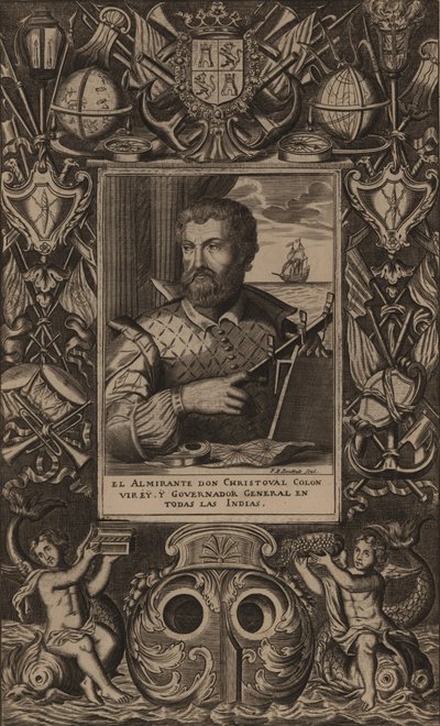Portrét Kryštofa Kolumba, 1625. od Unbekannt