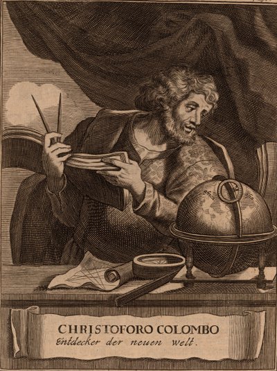 Portrét Kryštofa Kolumba, 1681. od Unbekannt