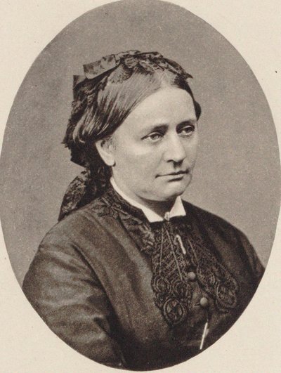 Portrét Clary Schumannové 1819-1896, 1870. od Unbekannt