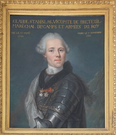 Portrét Clauda Stanislase od Unbekannt