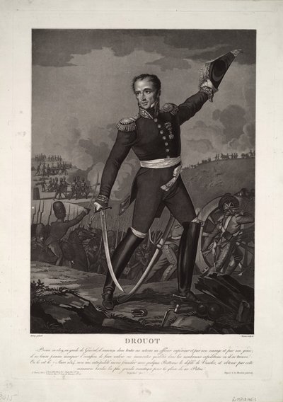 Portrét hraběte generála Antoina Drouota 1774-1847, cca 1825 od Unbekannt