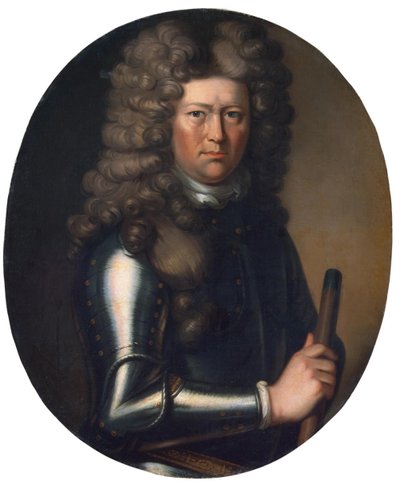 Portrét Cornelia Cruyse 1655-1727, viceadmirála ruského císařského námořnictva, první polovina t. od Unbekannt