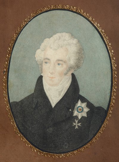 Portrét hraběte Alexandra Lvoviče Naryškina 1760-1826, druhá čtvrtina 19. od Unbekannt