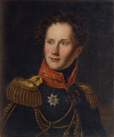 Portrét hraběte Alexeje Fjodoroviče Orlova 1787-1862, c. 1810 od Unbekannt