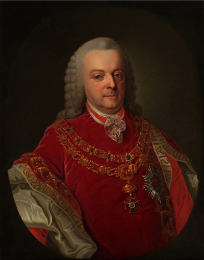 Portrét hraběte Ference Esterházyho de Galántha 1715-1785. od Unbekannt
