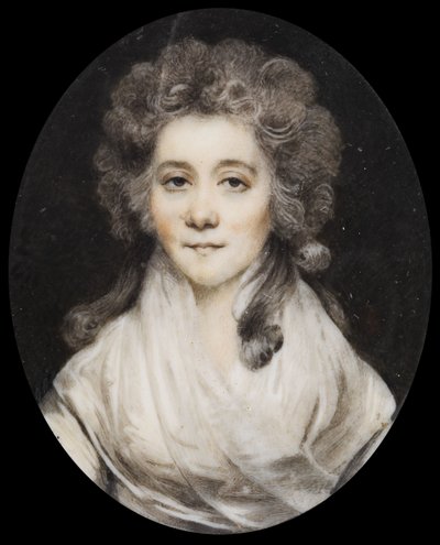 Portrét hraběnky Anny Evgenyevny Obolenskaya 1778-1810, konec 18. stol. od Unbekannt