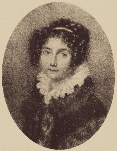 Portrét hraběnky Josephine Deym ze Stritetz, rozené Brunsvik de Korompa 1779-1821, c. 1800. od Unbekannt