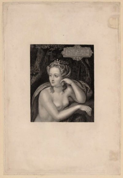 Portrét Diane de Poitiers 1499-1566, polovina 16. století. od Unbekannt