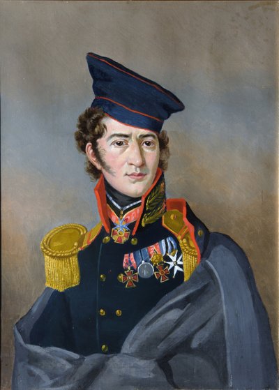 Portrét Dmitrije Alekseeviče Stolypina 1785-1826, počátek 19. století. od Unbekannt