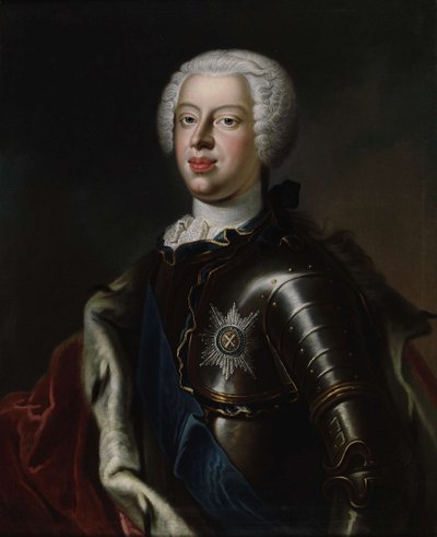 Portrét vévody Anthonyho Ulricha z Brunswicku 1714-1774, c. 1740 od Unbekannt