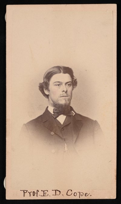 Portrét Edwarda Drinkera Copea 1840-1897, cca 1860. od Unbekannt