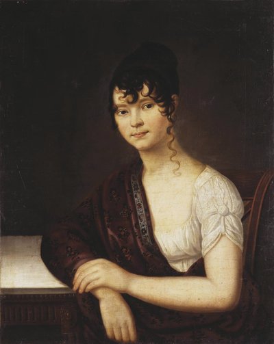 Portrét Elizavety Ivanovny Ogarevové 1784-1815, 19. století od Unbekannt