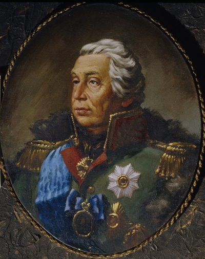 Portrét polního maršála prince Michaila Kutuzova 1745-1813 od Unbekannt