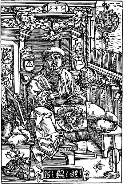 Portrét Francyska Skaryny 1486-1541, 1517 od Unbekannt