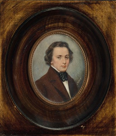 Portrait of Frédéric Chopin 1810-1849.    1202360   cs       czech Successfully Translated  Original: View near Castleton, Derbyshire, c.1790 (watercolor over pencil on paper) Translat: View near Castleton, Derbyshire, c.1790 (watercolor over pencil on pap od Unbekannt