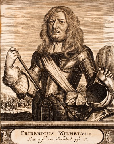 Portrét Fredericka Viléma 1620-1688, kurfiřta braniborského, vévody z Pruska, 1675. od Unbekannt