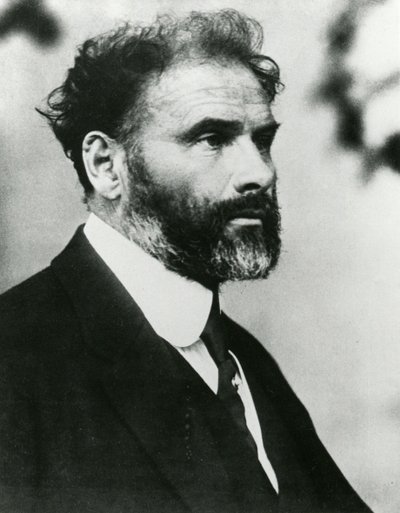Portrét Gustava Klimta, nar. 1916 od Unbekannt
