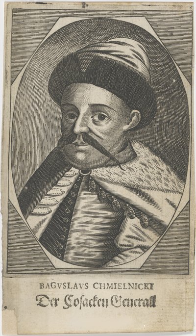 Portrét hejtmana Bohdana Chmelnického 1595-1657, po roce 1650. od Unbekannt