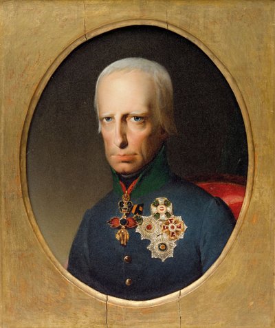 Portrét císaře Svaté říše římské Františka II 1768-1835, c. 1830. od Unbekannt