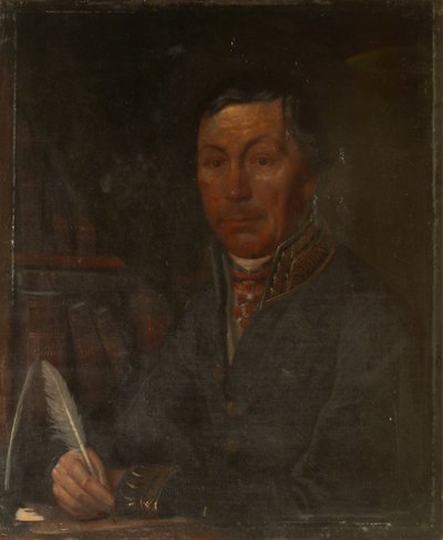 Portrét Ivana Ivanoviče Martynova 1777-1807, 19. století od Unbekannt