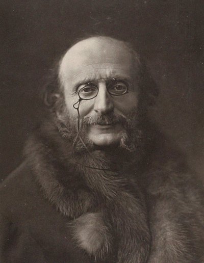 Portrét Jacquese Offenbacha 1819-1880. od Unbekannt