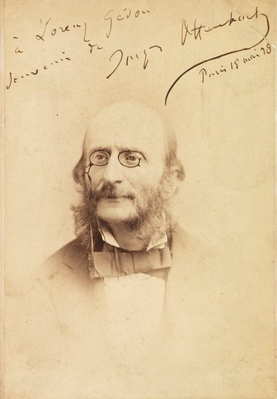 Portrét Jacquese Offenbacha 1819-1880, 1878. od Unbekannt