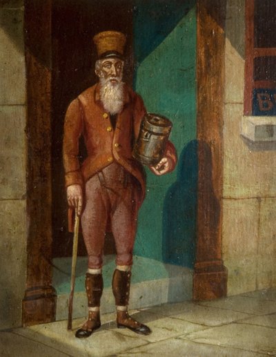 Portrét Jamese Guidneyho, známého jako Jimmy the Rockman, 1782-1866, [nedatováno, počátek 19. století]. od Unbekannt