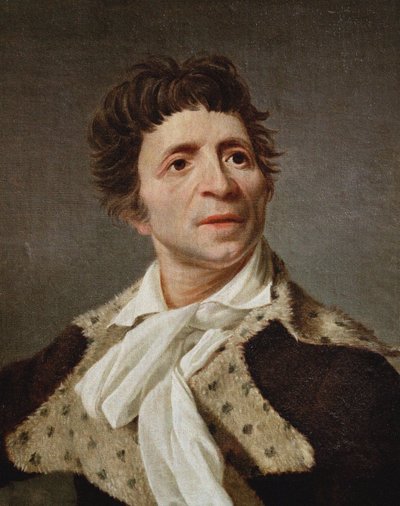 Portrét Jean-Paul Marat 1743-1793. Po Joseph Boze, c. 1800 od Unbekannt