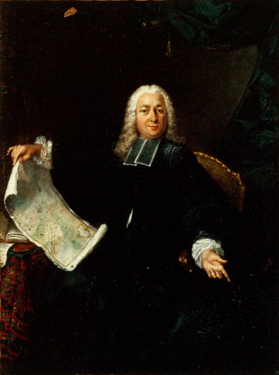 Portrét Jean de Lagrive 1689-1757, c. 1740 od Unbekannt