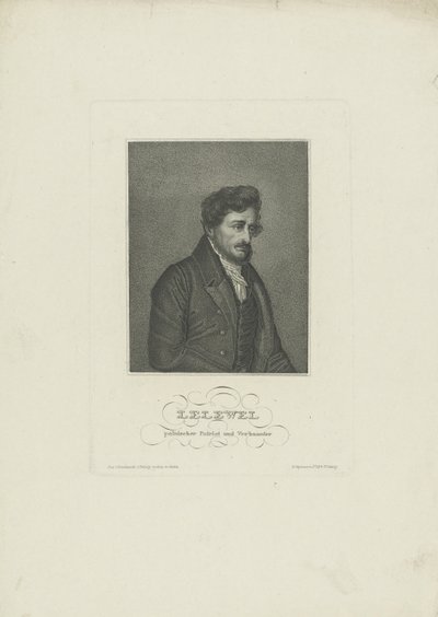 Portrét Joachima Lelewela 1786-1861, 30. léta 19. století. od Unbekannt