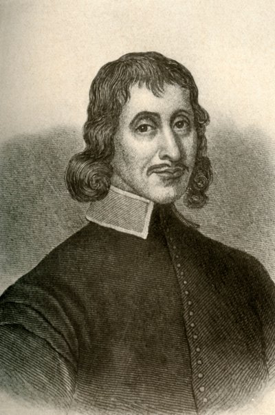 Portrét Johna Winthropa druhého, v puritánských šatech z Massachusetts, c1640-50, 1937 od Unbekannt