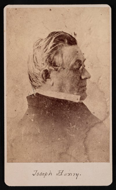 Portrét Josepha Henryho 1797-1878, 4. prosince 1862. od Unbekannt