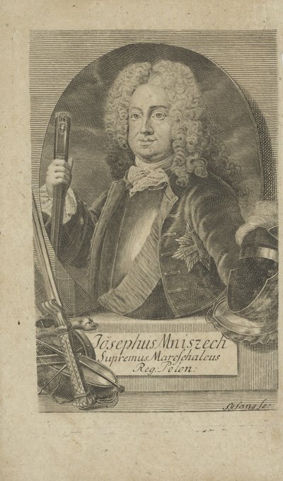 Portrét Jozefa Wandalina Mniszecha 1670-1747, před rokem 1734. od Unbekannt