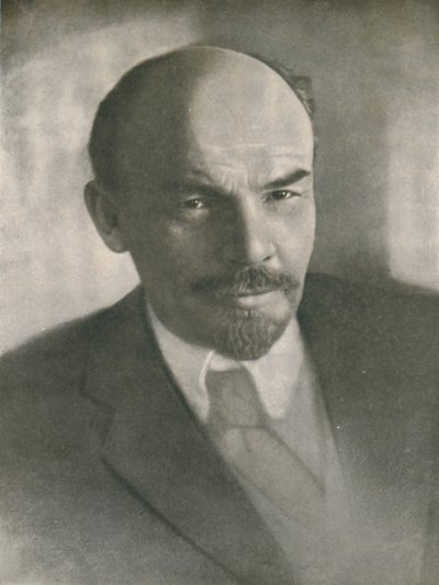 Portrét Lenina, c 1920, 1939. od Unbekannt
