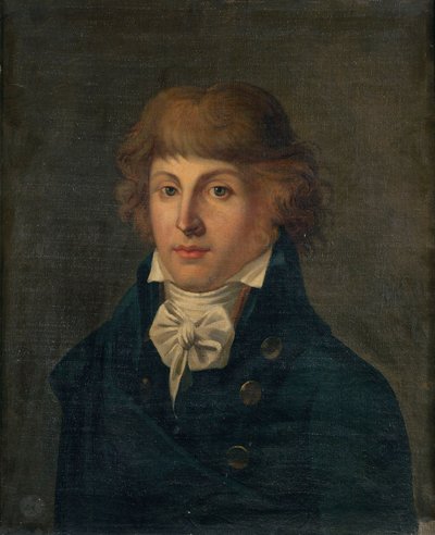 Portrét Louis Antoine de Saint-Just 1767-1794, po roce 1767. od Unbekannt