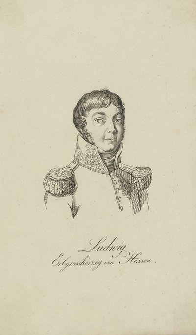 Portrét Ludvíka I., velkovévody z Hesenska 1753-1830, 1806. od Unbekannt