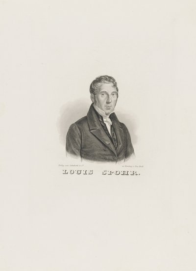 Portrét Louise Spohra 1784-1859, c. 1830-1840. od Unbekannt