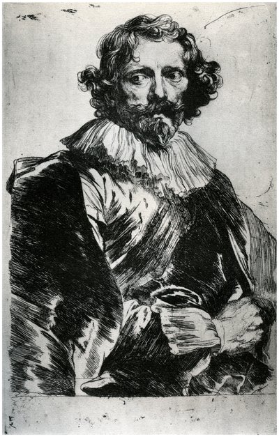 Portrét Lucase Vorstermana, 1627-1632 1958 od Unbekannt
