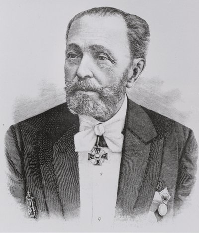 Portrét Mariuse Petipy 1818-1910, 1899 od Unbekannt