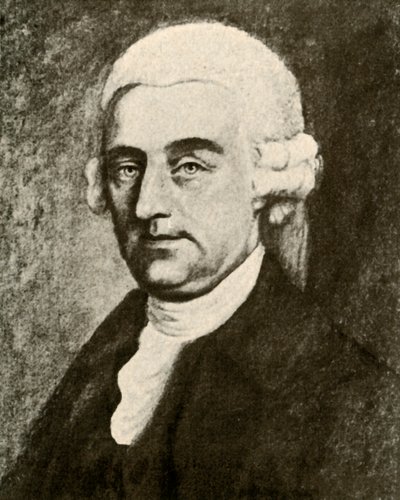 Portrét Nathaniela Appletona z Bostonu v bílé paruce s obláčky, c1740, 1937. od Unbekannt