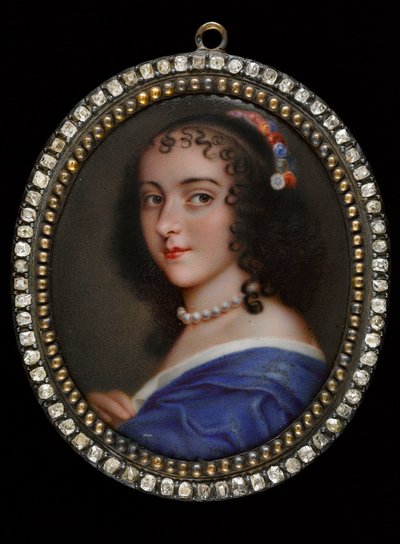 Portrét Ninon de Lenclos 1620-1705, počátek 18. století. od Unbekannt