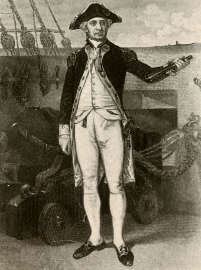 Portrét Paula Jonese, komodora námořnictva Spojených států, c1780, 1937. od Unbekannt