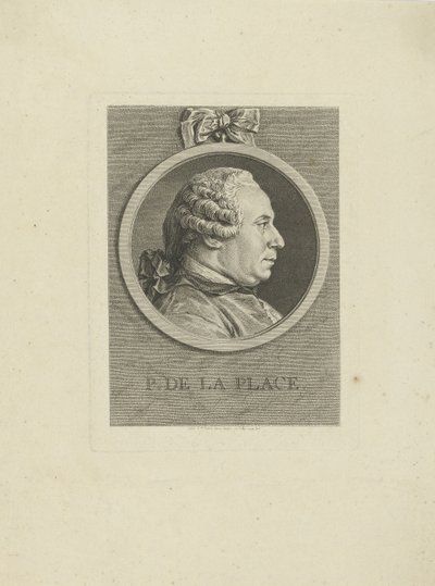 Portrét Pierre-Antoine de La Place 1707-1793, 1762. od Unbekannt